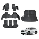 5D TPE Car Floor Mats for Toyota Kluger 2021-Onwards