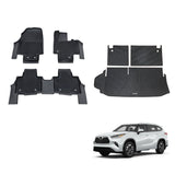 5D Double-Layer Car Floor Mats for Toyota Kluger 2021-Onwards
