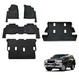 5D TPE Car Floor Mats for Toyota Land Cruiser 200 2007-2012