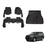 Injection 7D Car Floor Mats for Toyota Land Cruiser 300 2021-Onwards