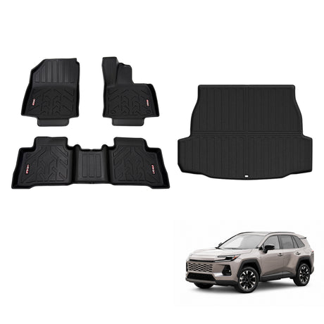 3D Car Floor Mats for Toyota RAV4 2026-Onwards