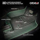 5D TPE Car Floor Mats for Chevrolet Silverado HD T1 Series 2021-Onwards