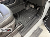 5D TPE Car Floor Mats for Chevrolet Silverado HD T1 Series 2021-Onwards