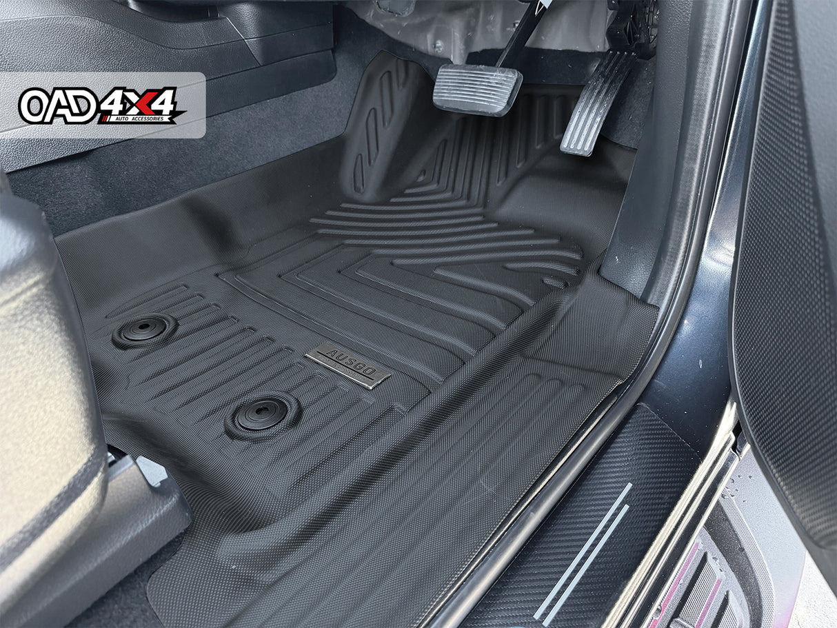 5D TPE Car Floor Mats for Ford Everest UA / UA II 2015-2022