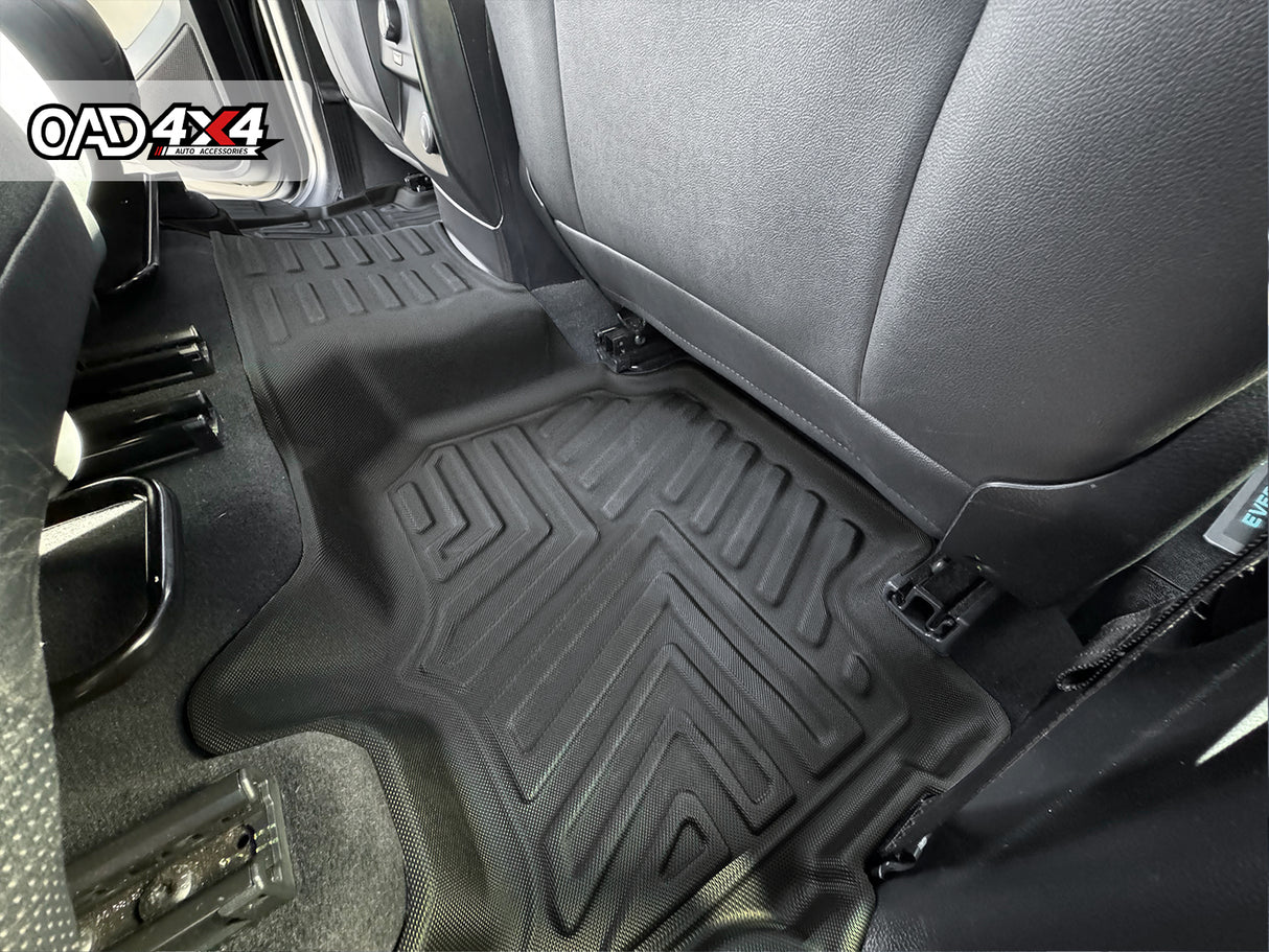 5D TPE Car Floor Mats for Ford Everest UA / UA II 2015-2022