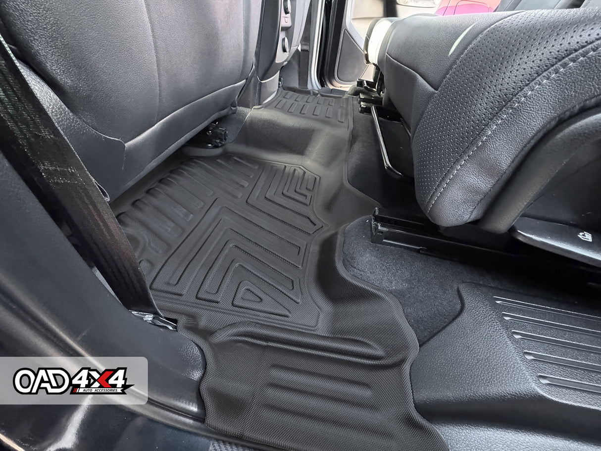 5D TPE Car Floor Mats for Ford Everest UA / UA II 2015-2022