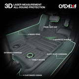 5D TPE Car Floor Mats for Ford Everest UA / UA II 2015-2022