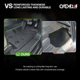 5D TPE Car Floor Mats for Ford Everest UA / UA II 2015-2022