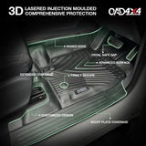 Injection 5D Car Floor Mats for Ford Ranger PX/PX2/PX3 Single / Extra Cab 2011-2022