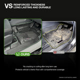 Injection 5D Car Floor Mats for Ford Ranger PX/PX2/PX3 Single / Extra Cab 2011-2022