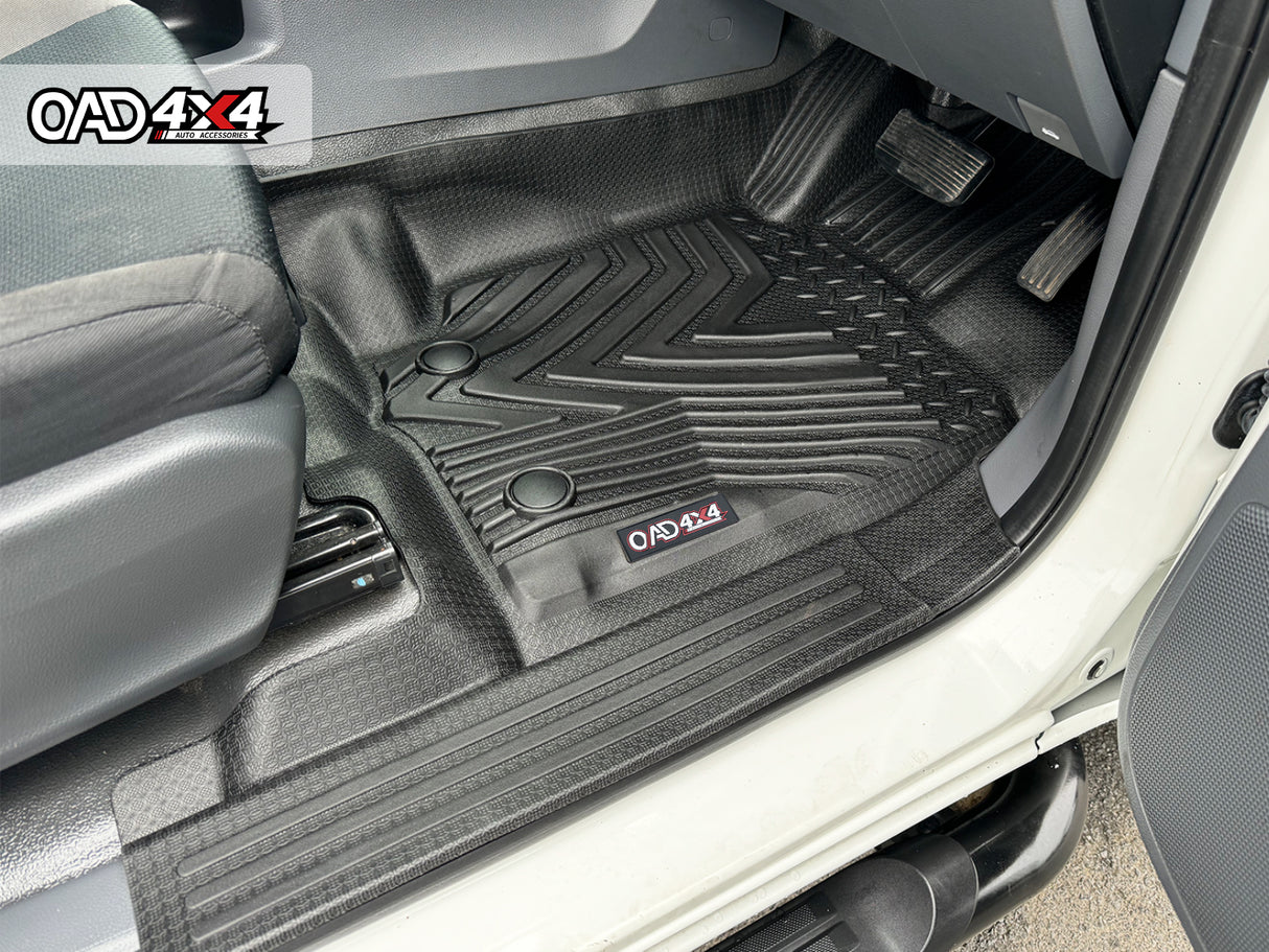 Injection 5D Car Floor Mats for Ford Ranger PX/PX2/PX3 Single / Extra Cab 2011-2022
