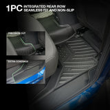 Floor Mats & Door Sill Protector for Ford Ranger Dual Cab 2022-Onwards