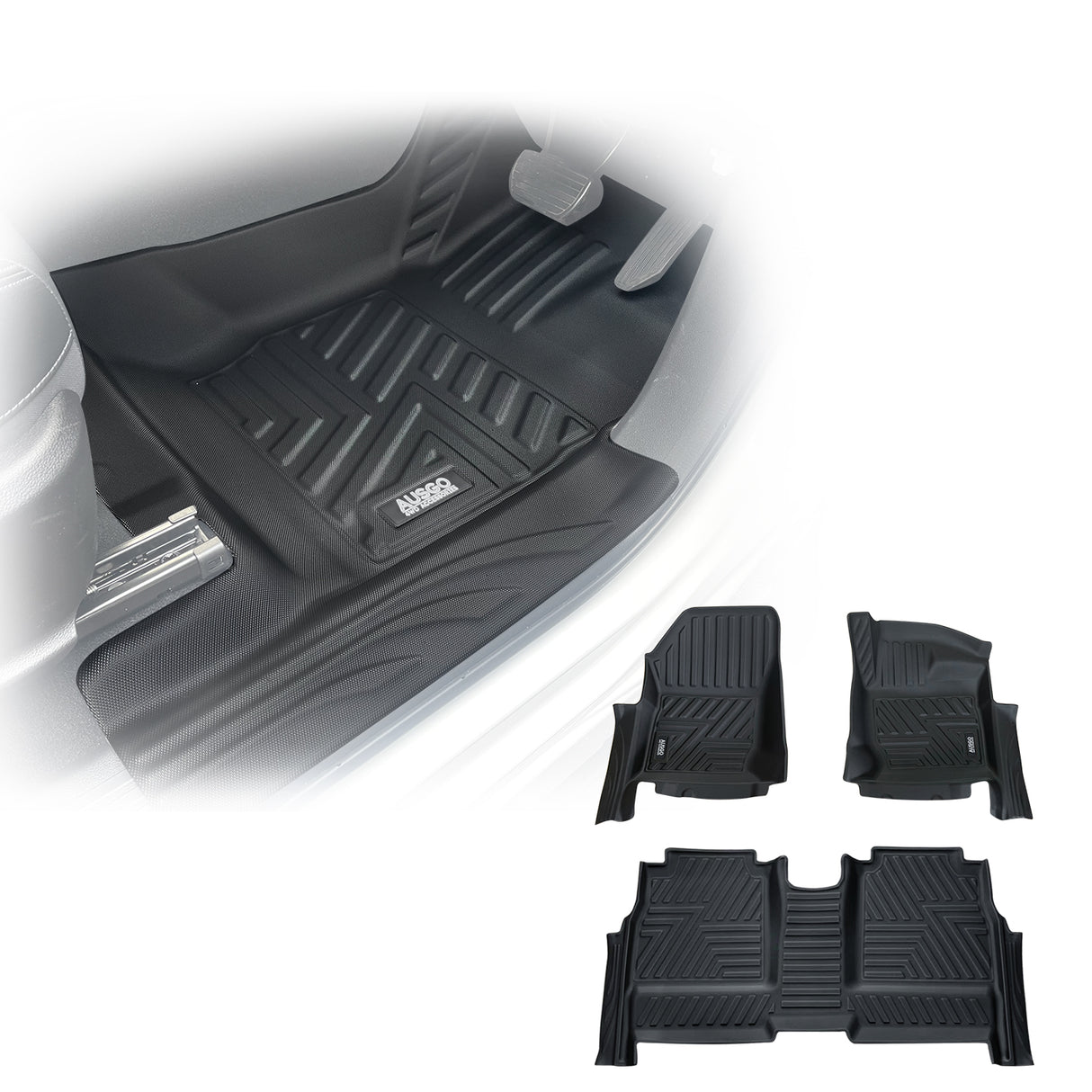 5D TPE Car Floor Mats for GWM Cannon 2020-Onwards