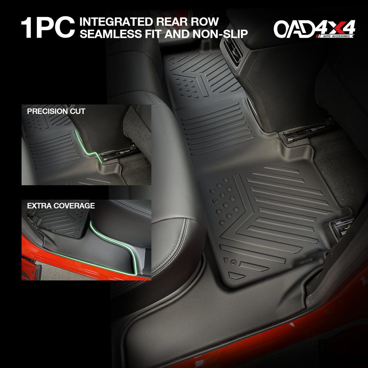 5D TPE Car Floor Mats for GWM Haval H7 2025-Onwards