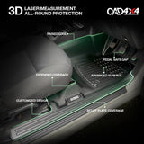 7D TPE Car Floor Mats for ISUZU D-MAX DMAX Dual Cab 2008-2012