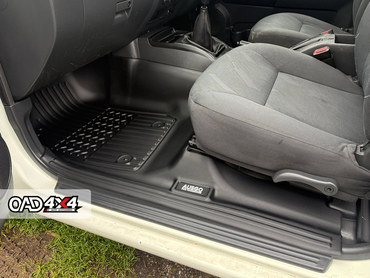 7D TPE Car Floor Mats for ISUZU D-MAX DMAX Dual Cab 2008-2012