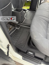 7D TPE Car Floor Mats for ISUZU D-MAX DMAX Dual Cab 2008-2012