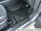 5D TPE Car Floor Mats for Hyundai Tucson 2021-Onwards