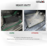 5D Double-Layer Car Floor Mats for Infiniti QX80 Z62 2015-2019