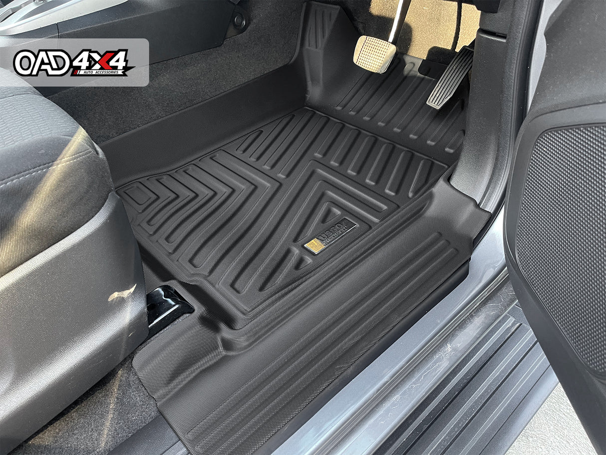 5D TPE Car Floor Mats for Holden Colorado RG Dual Cab 2012-2020