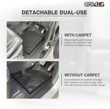 5D Double-Layer Car Floor Mats for Jeep Grand Cherokee WK/WK2 2010-2021