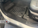 5D TPE Car Floor Mats for Jeep Grand Cherokee L WL Series 7 Seats 2021-Onwards