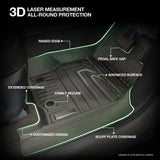 5D TPE Car Floor Mats for Jeep Grand Cherokee L WL Series 7 Seats 2021-Onwards