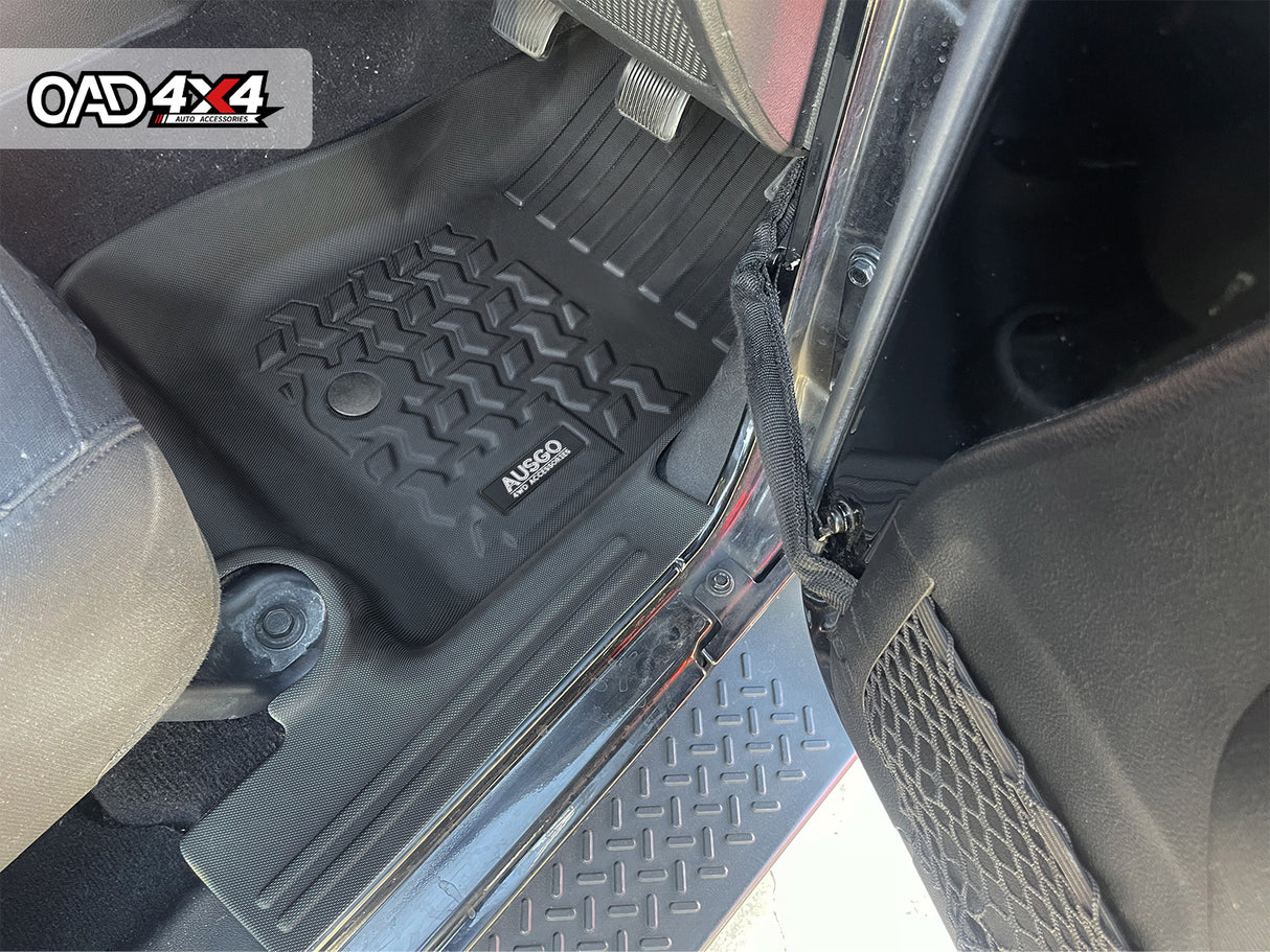 5D TPE Car Floor Mats for Jeep Wrangler JK Series 2007-2018