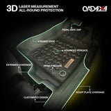 5D TPE Car Floor Mats for Jeep Wrangler JL Series 2 Doors 2018-Onwards