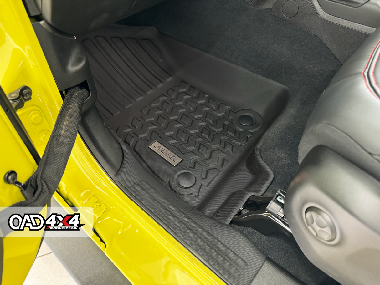 5D TPE Car Floor Mats for Jeep Wrangler JL Series 2 Doors 2018-Onwards