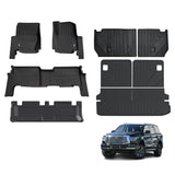 5D TPE Car Floor Mats for GWM TANK 500 TANK500 7 Seats 2024-Onwards