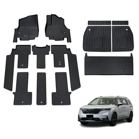 5D TPE Car Floor Mats for KIA Carnival KA4 Series 2020-Onwards