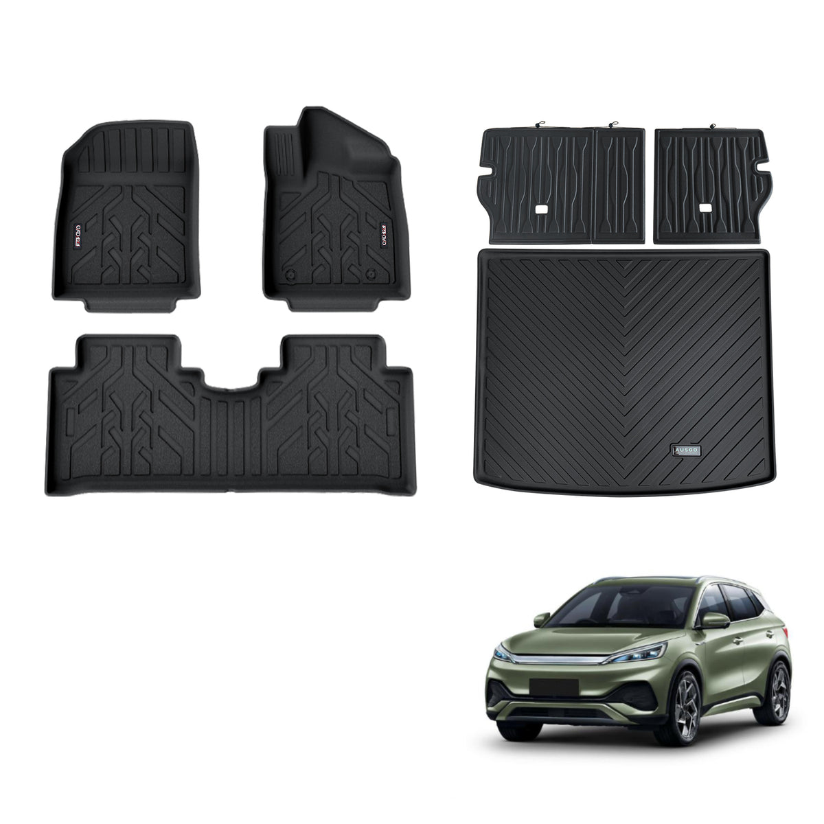 3D Car Floor Mats for BYD ATTO 3 2022-Onwards