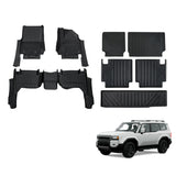 7D TPE Car Floor Mats for Toyota Land Cruiser Prado 250 LC250 2024-Onwards