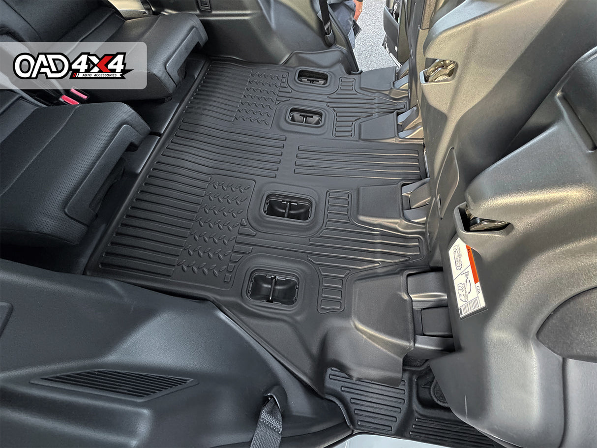 Third Row Car Floor Mats for Lexus GX550 2024-Onwards