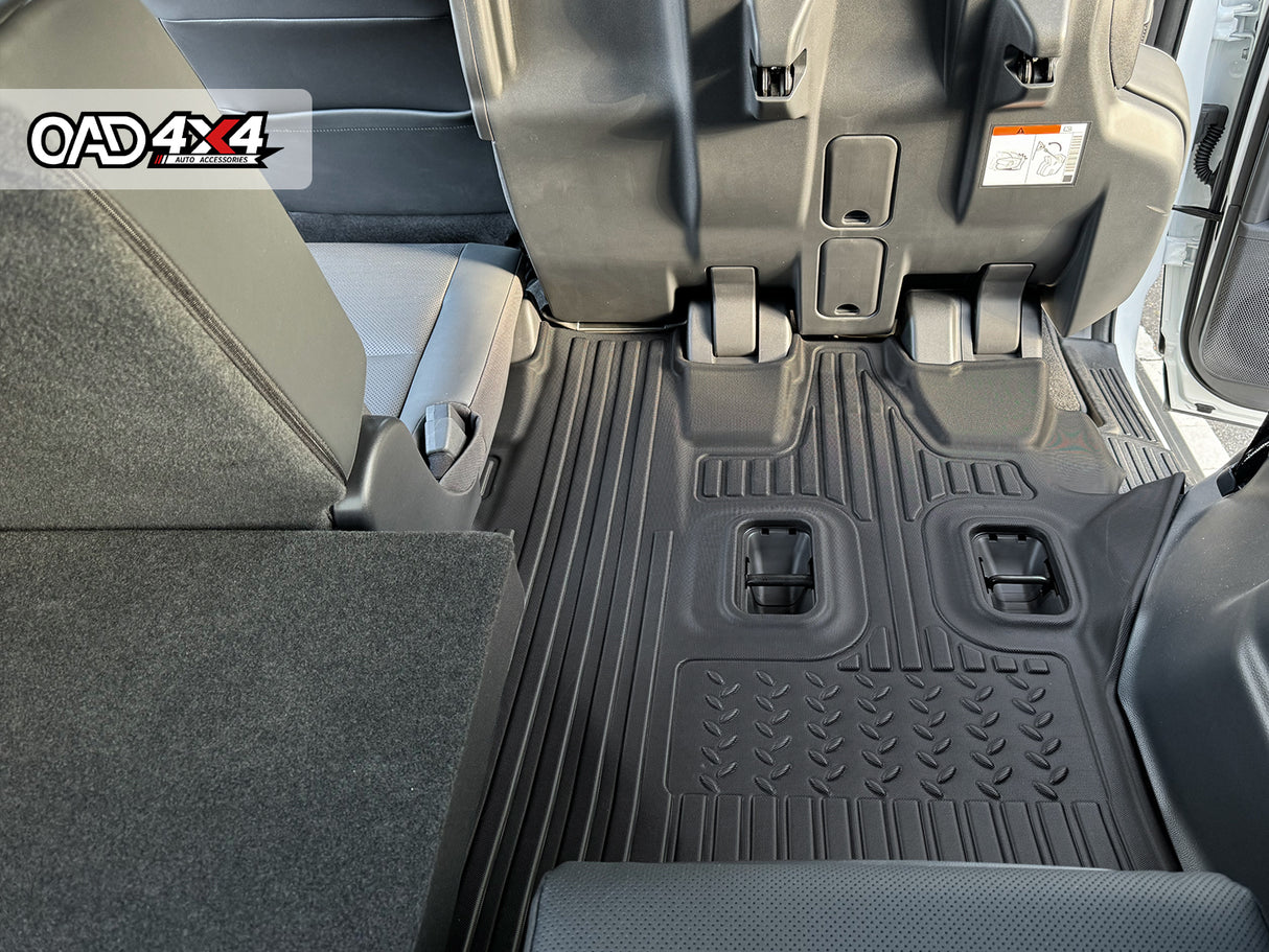 Third Row Car Floor Mats for Lexus GX550 2024-Onwards