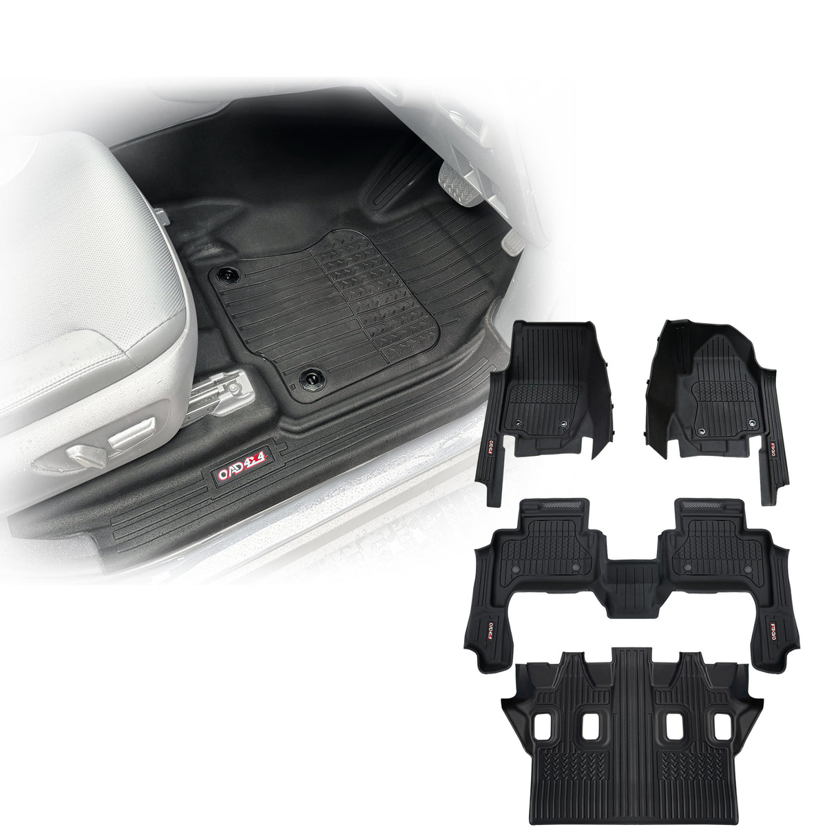 Injection 7D Car Floor Mats for Lexus GX550 2024-Onwards