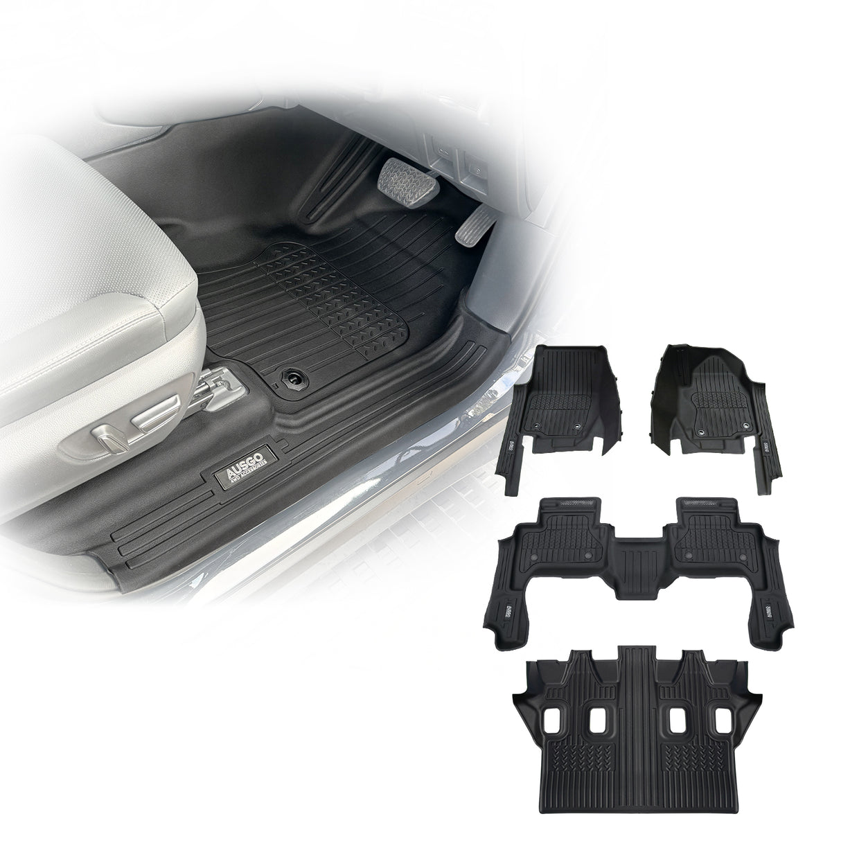 Injection 7D Car Floor Mats for Lexus GX550 2024-Onwards