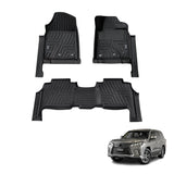 5D TPE Car Floor Mats for Lexus LX570 2013-2021