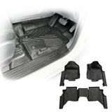 Injection 5D TPE Car Floor Mats for Mazda BT-50 BT50 Dual Cab 2011-2020