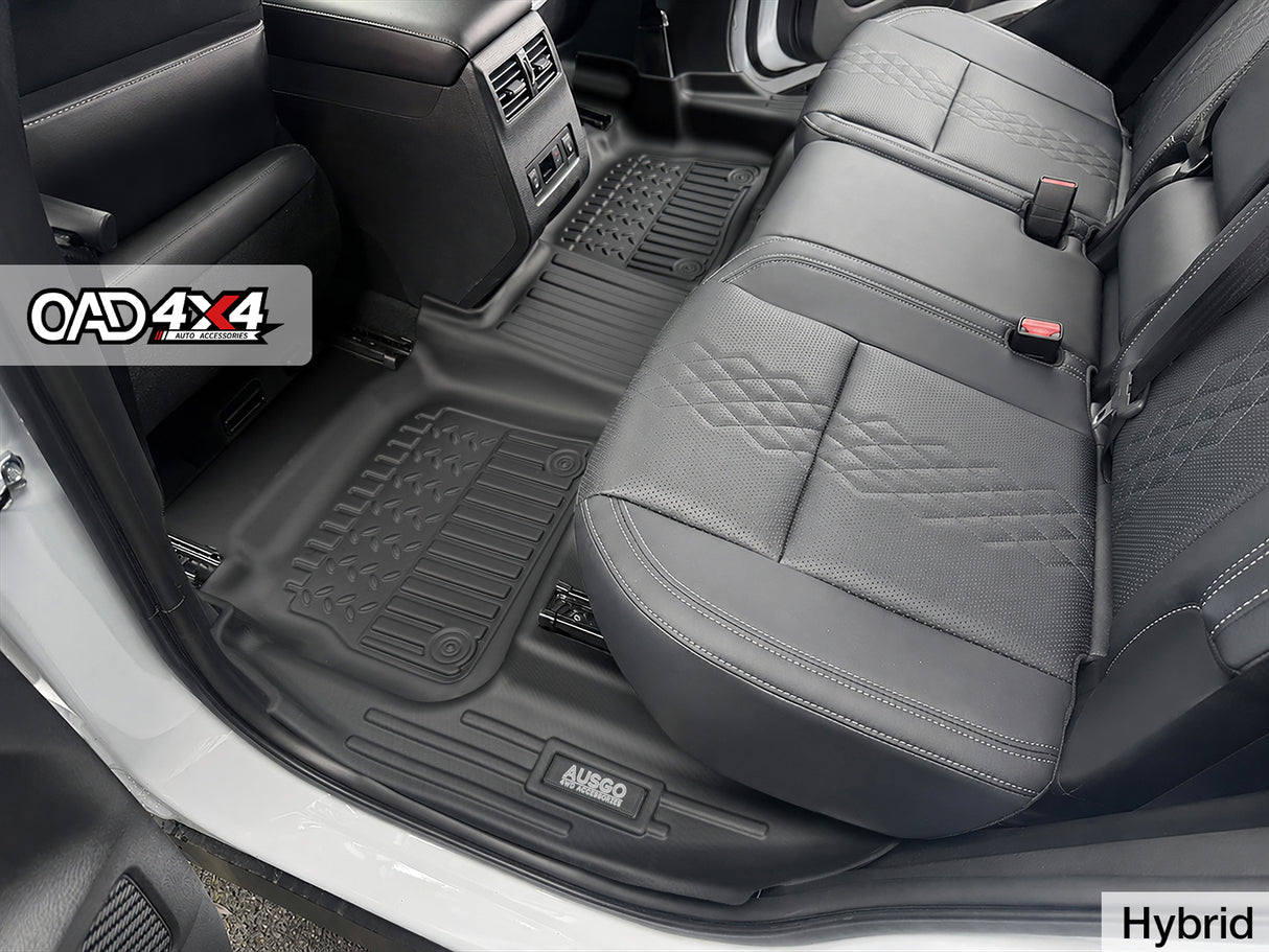 7D TPE Car Floor Mats for Mitsubishi Outlander 7 Seats 2021-Onwards