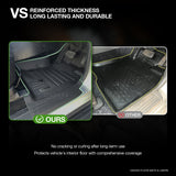 5D TPE Car Floor Mats for Mitsubishi Pajero 2000-2021