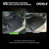 5D TPE Car Floor Mats for Mitsubishi Pajero 2000-2021