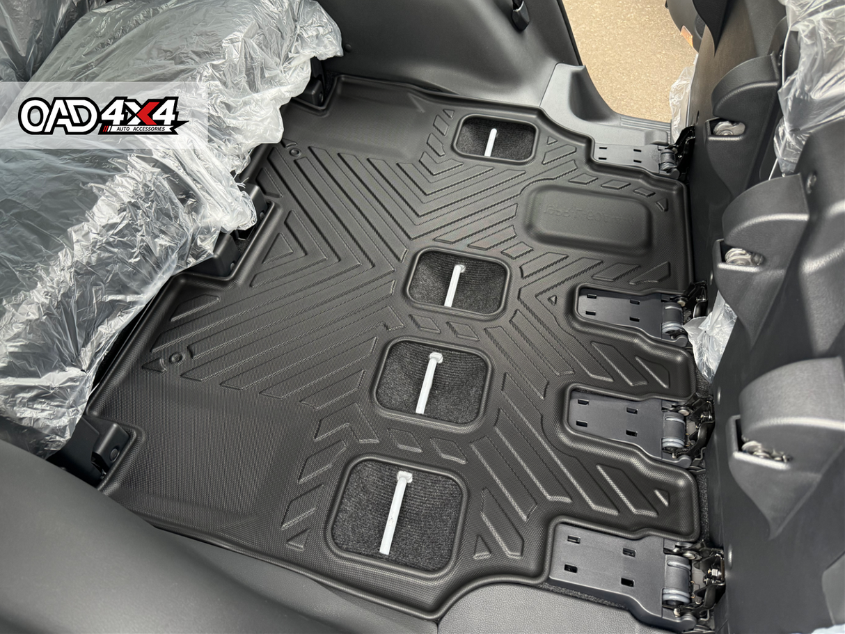 5D Double-Layer Car Floor Mats for Mitsubishi Pajero Sport 2015-Onwards