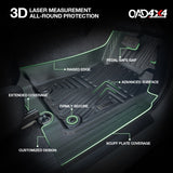 5D TPE Car Floor Mats for Mitsubishi Triton Dual Cab MQ MR 2015-2024