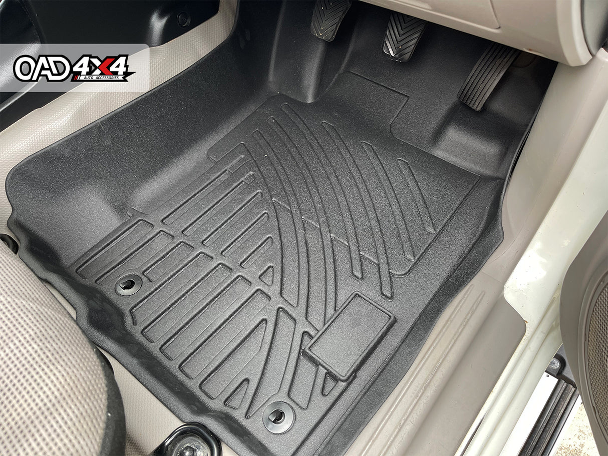 3D Car Floor Mats for Mitsubishi Triton MQ MR Series Single Cab 2015-2024