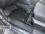 Double-Layer Floor Mats & Door Sill Protector for Mitsubishi Triton MV All-New Dual Cab 2024-Onwards