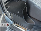 Double-Layer Floor Mats & Door Sill Protector for Mitsubishi Triton MV All-New Dual Cab 2024-Onwards