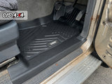5D TPE Car Floor Mats for Nissan Patrol Y60 GQ Series Single Cab 1988-1997
