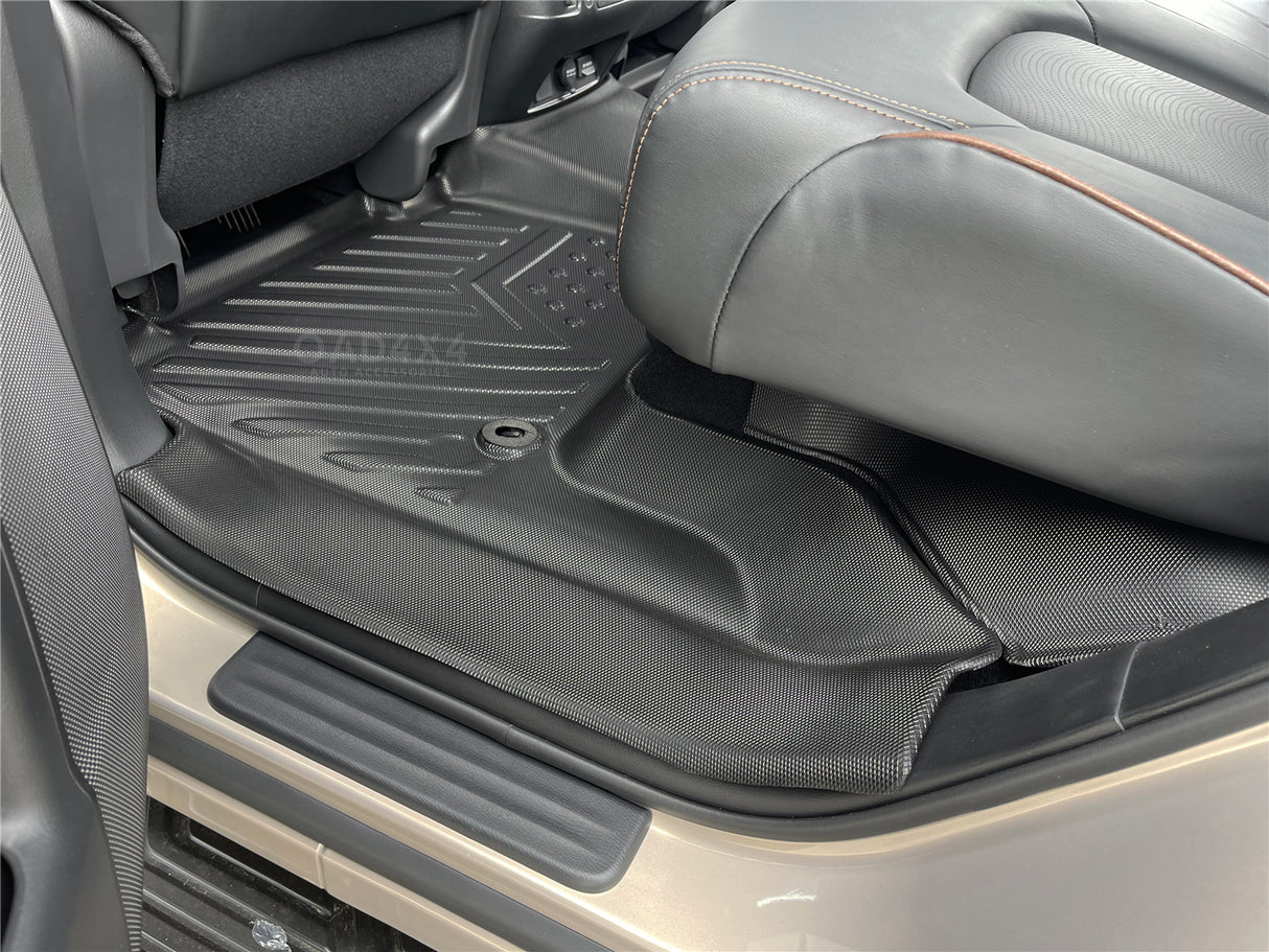 5D TPE Car Floor Mats for Nissan Patrol Y62 2012-Onwards